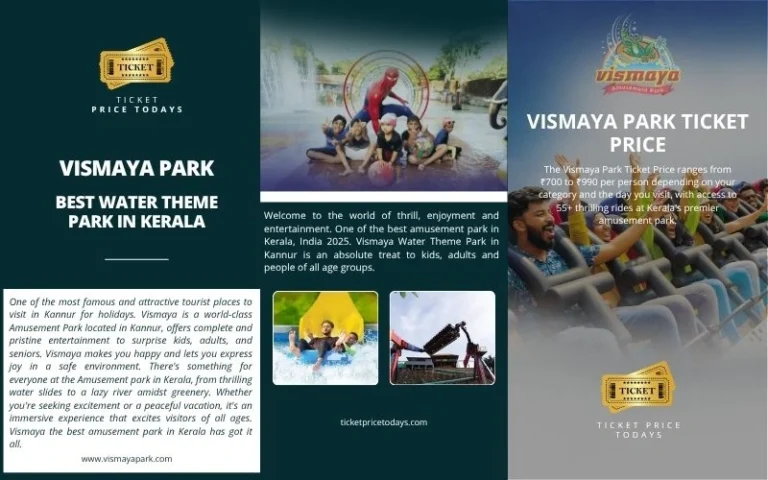 Vismaya Park Ticket Price