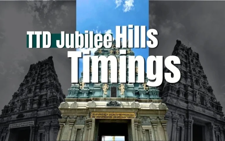 TTD Jubilee Hills Timings: 5 Must-Know Facts Before Your Visit TTD Jubilee Hills Timings