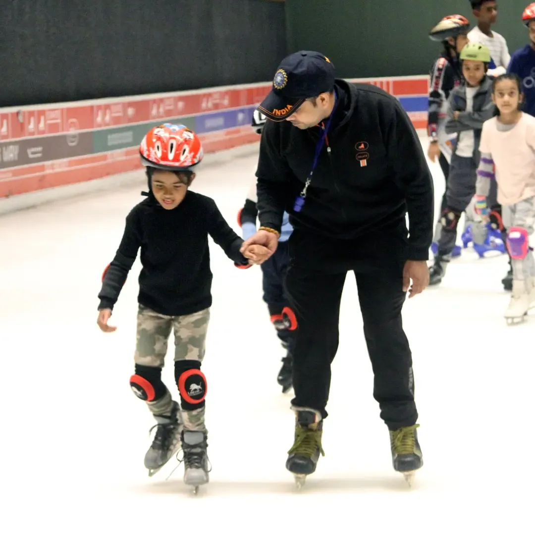 Ice Skating in Delhi